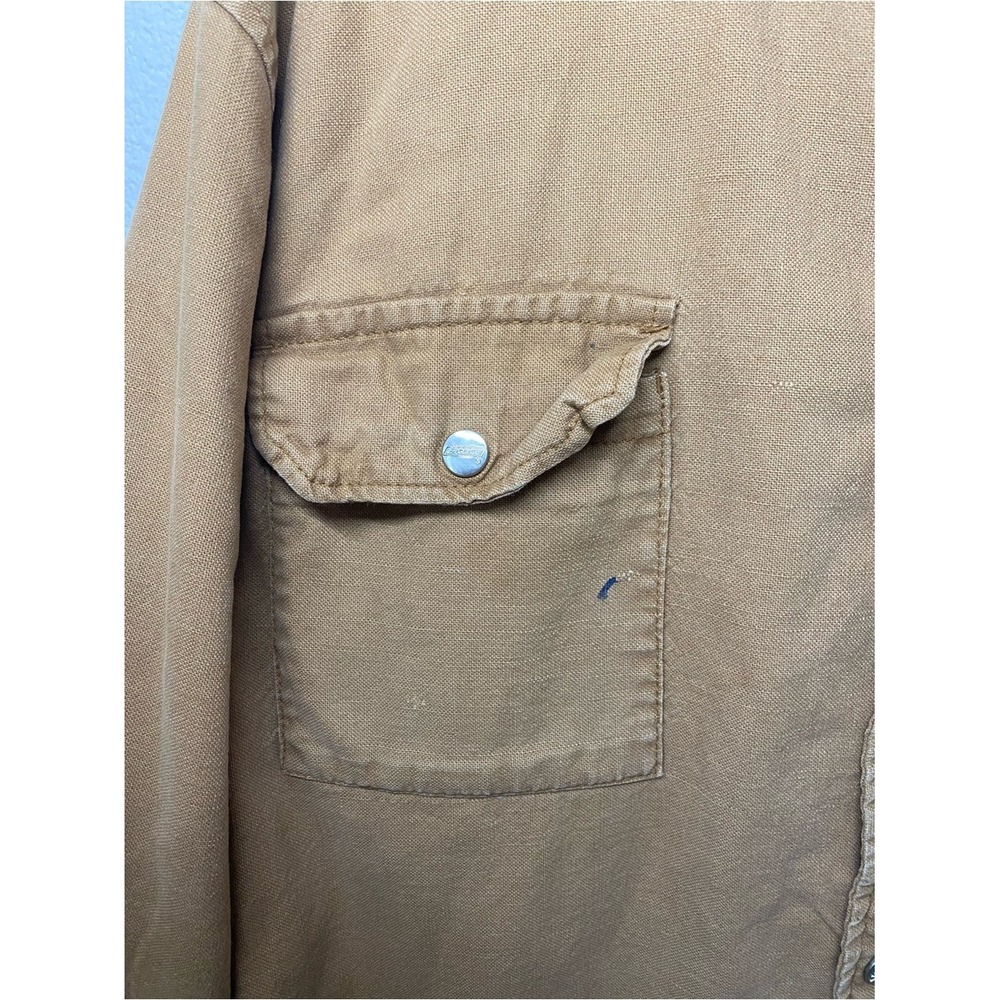 Vintage Dickies Hooded Duck Canvas Shirt Jacket -XL - Picture 5 of 7
